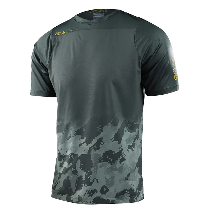 Troy Lee Designs Skyline Short Sleeve Jersey Digi Green